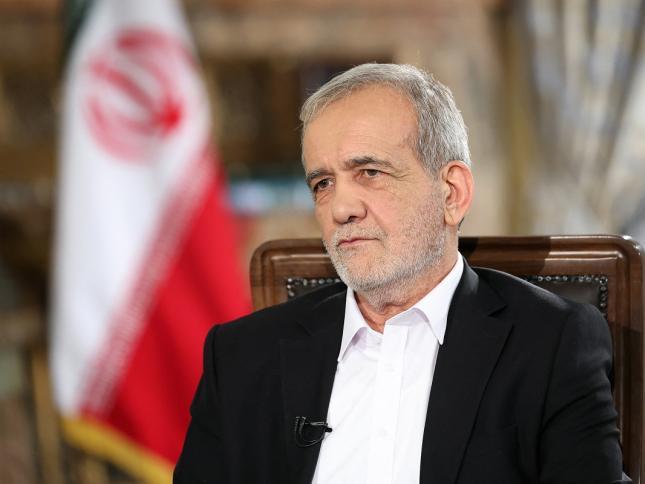 بزشكيان يطالب المنظمات الدولية الوفاء بمسؤولياتها تجاه لبنان