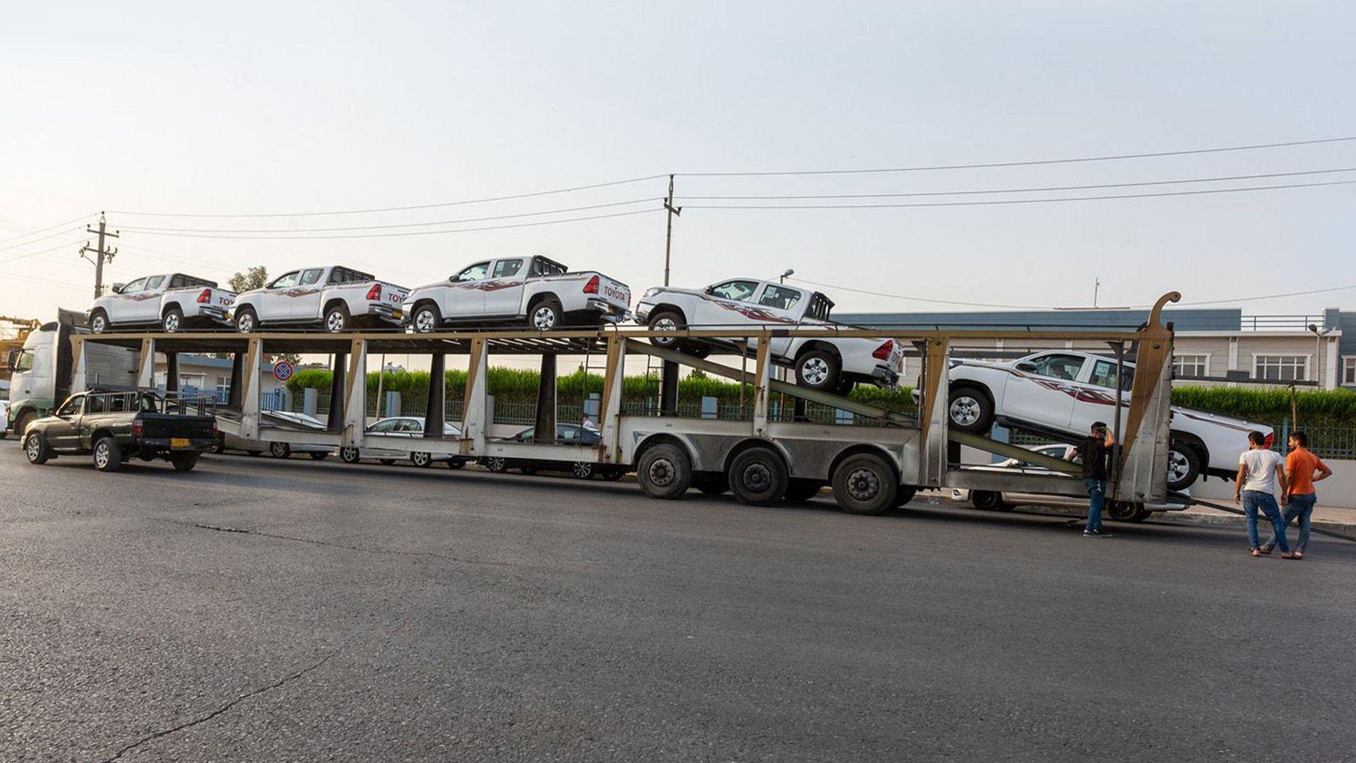دەروازەی باشماخ: لە سەرەتای ئەمساڵەوە تا ئێستا زیاتر لە 14 هەزار ئۆتۆمبێل هاوردە کراوە
