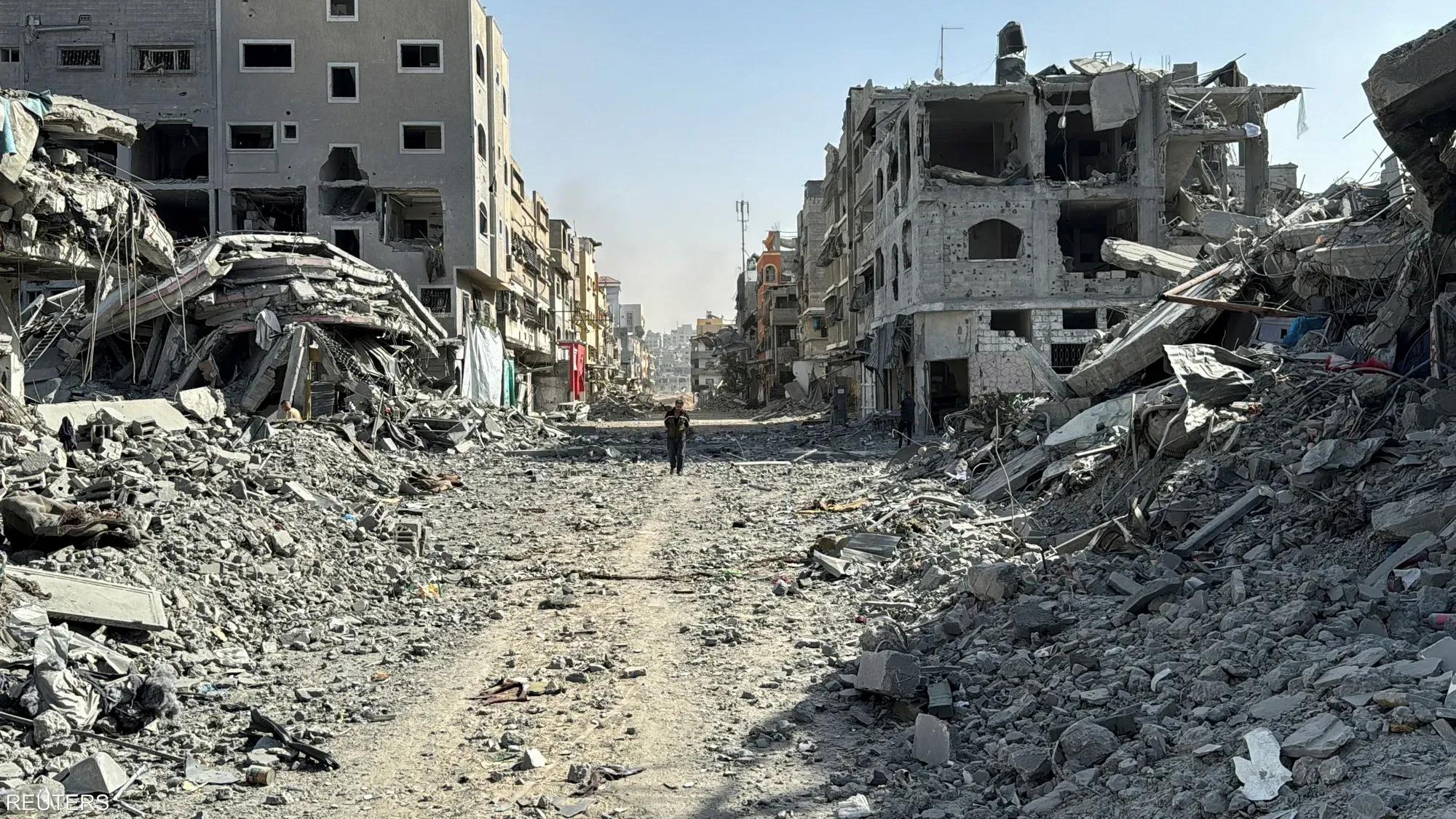 بەهۆی بۆردومانێكی ئیسرائیل بۆ سەر غەززە ٢٧ کەس كوژران