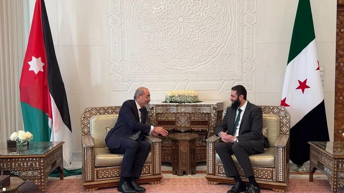 وەزیری دەرەوەی ئوردن لە دیمەشقە