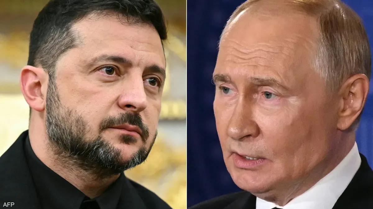 زيلينسكي يرفض عرض بوتين.. بإمكانه القدوم إلى كييف
