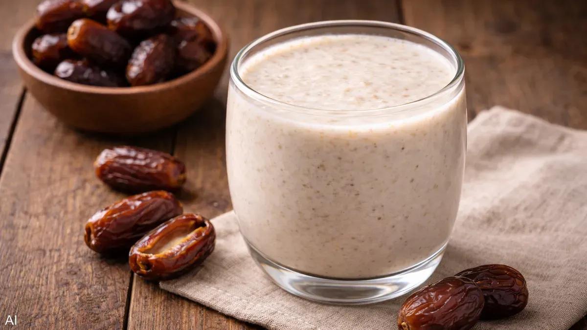 التمر بالحليب عند الإفطار.. "كنز صحي" في رمضان