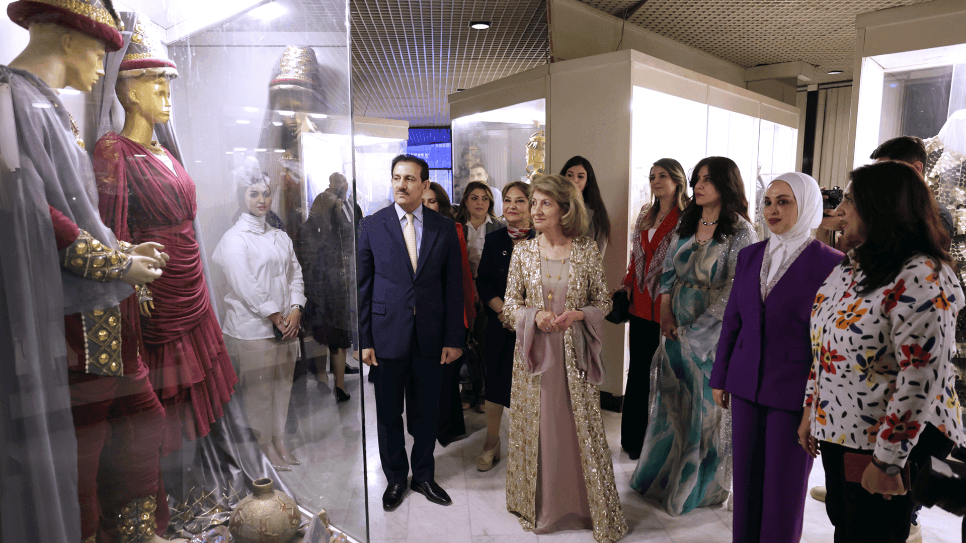 شاناز ئیبراهیم ئەحمەد سەردانی ماڵی فاشنی عیراقی کرد لە بەغداد