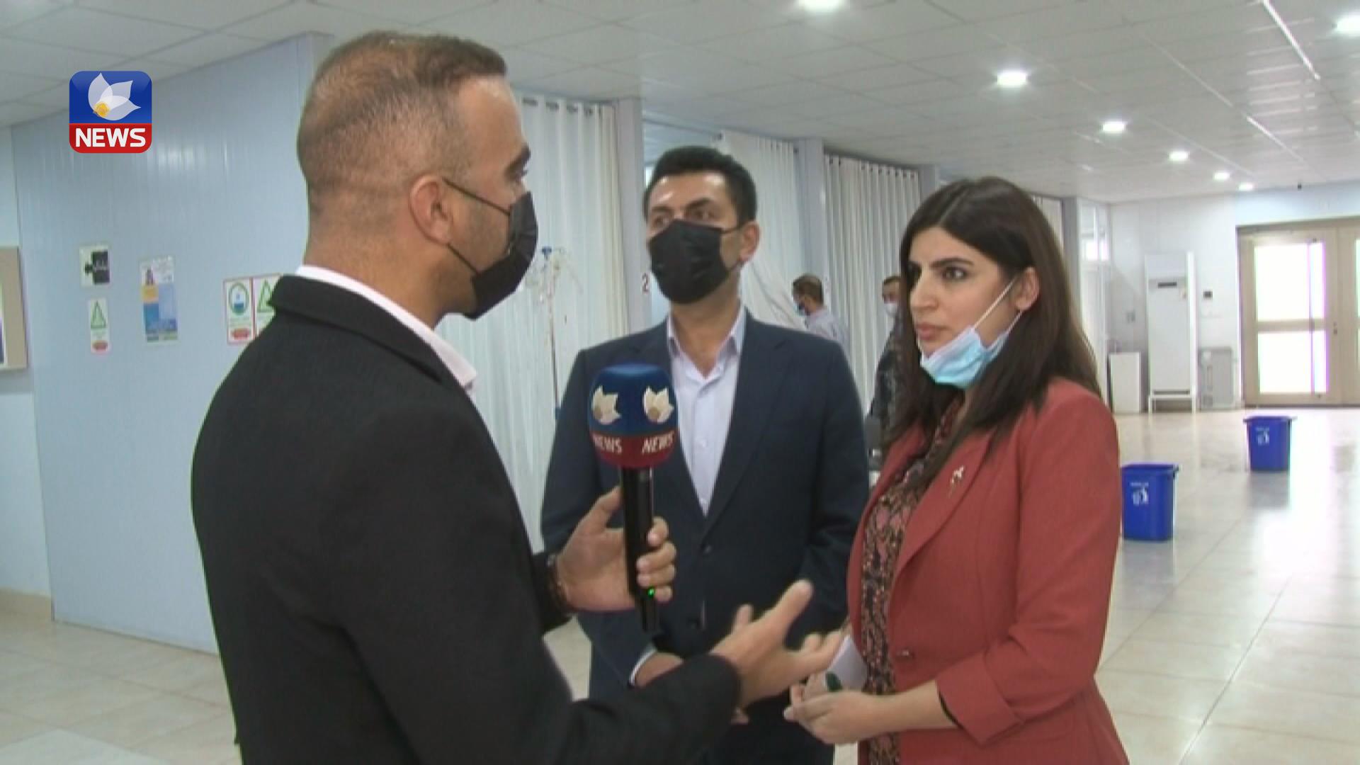 فراکسیۆنی یەکێتی بەدواداچوون بۆ گرفتەکانی تەندروستی ڕاپەڕین دەکات