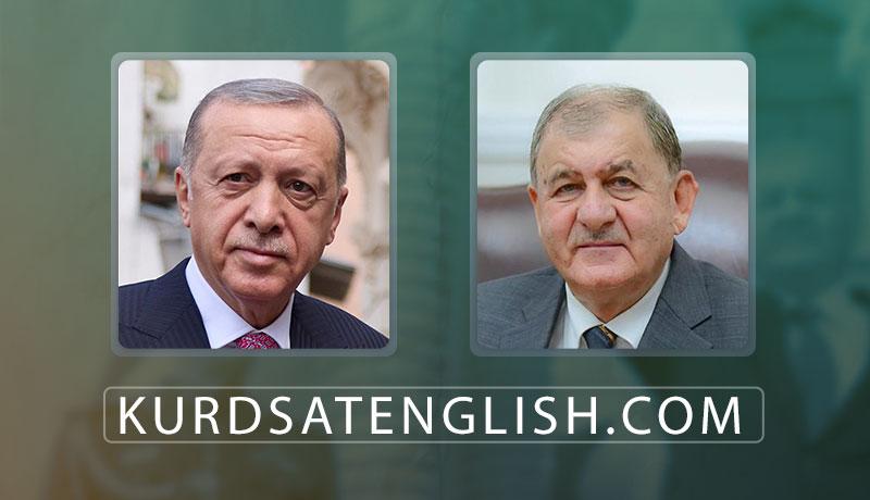 Turkish President congratulates Dr Latif Rashid on his election as the new Iraqi President