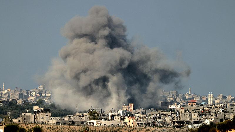 ئیسرائیل بۆردومانکردنی ١٠٠ پێگەی لە کەرتی غەززە راگەیاند