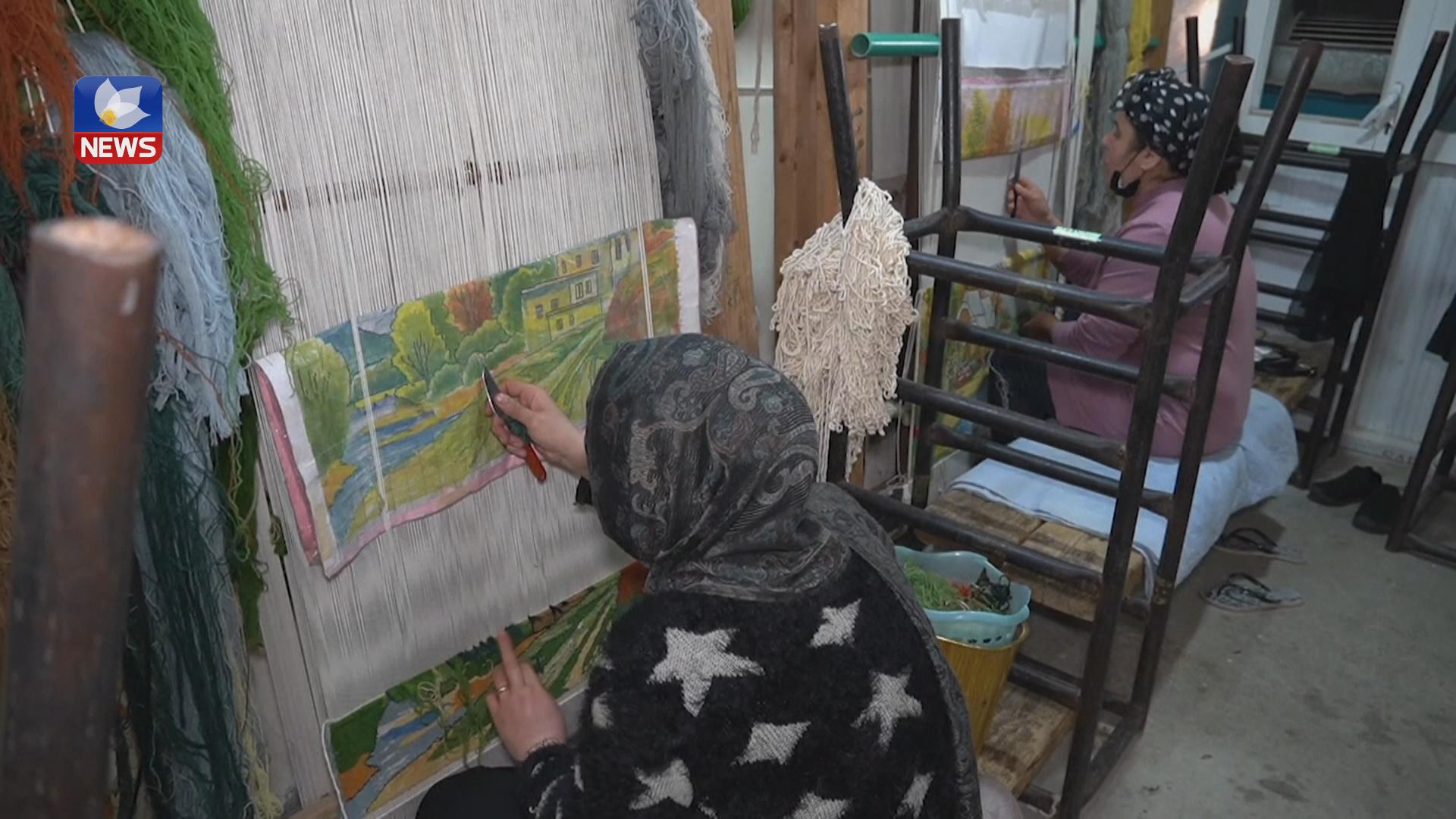 کارگەی ڕەستن و چنینی سلێمانی کەوتووەتەوە کار