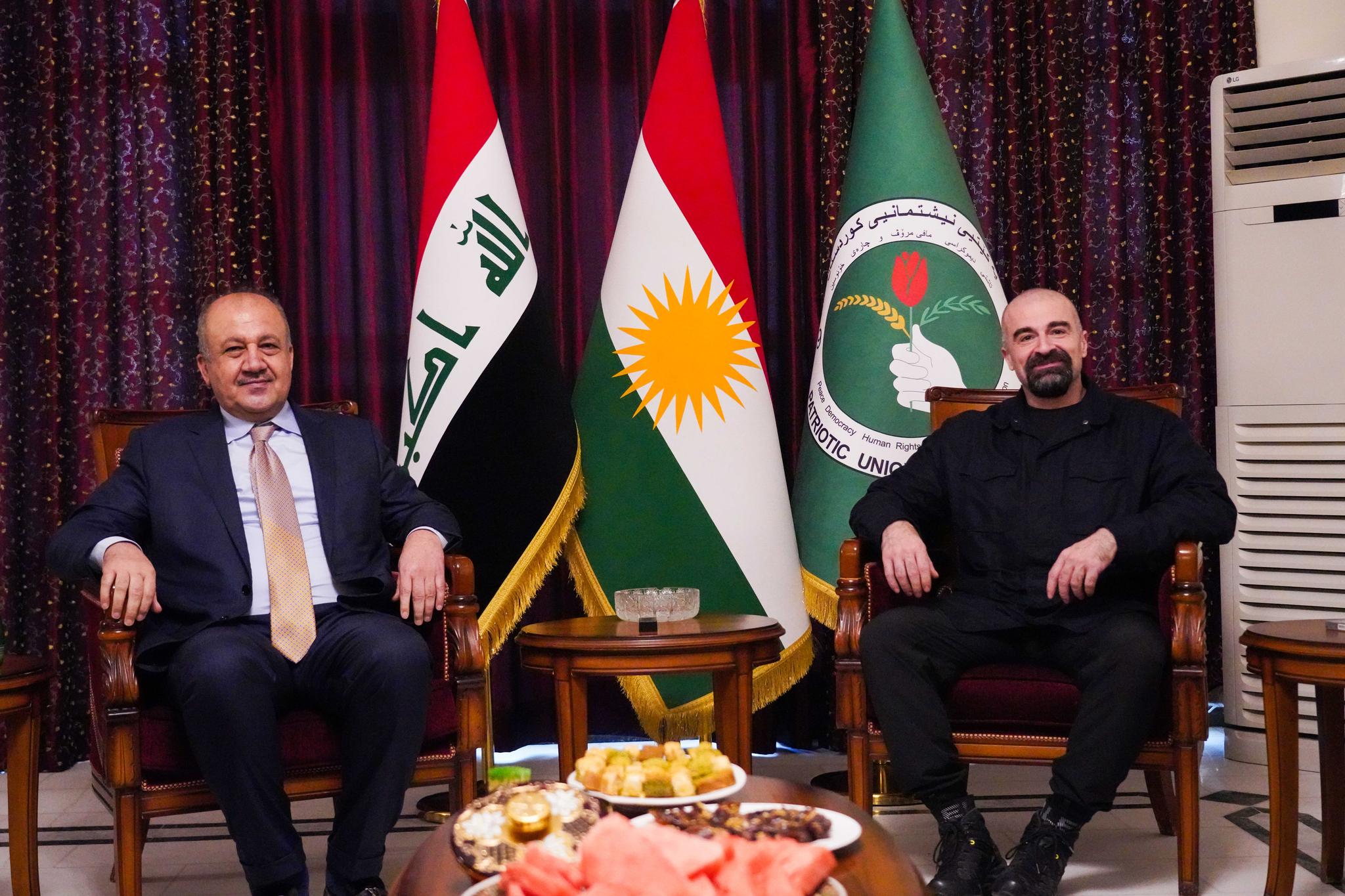PUK President works towards greater cooperation between Peshmerga, Iraq army