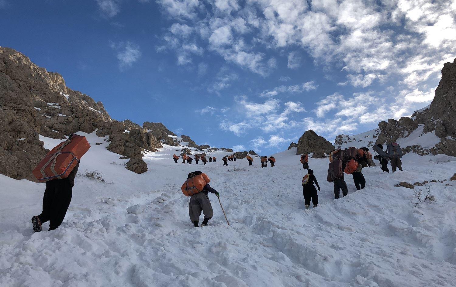 لە سنورەکانی کرماشان کۆڵبەرێک گیانیلەدەستدا 