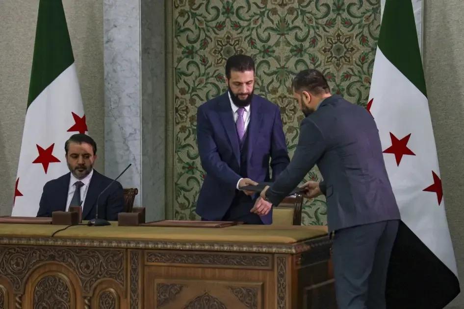 کابینەی نوێی حکومەتی سوریا راگەیەندرا