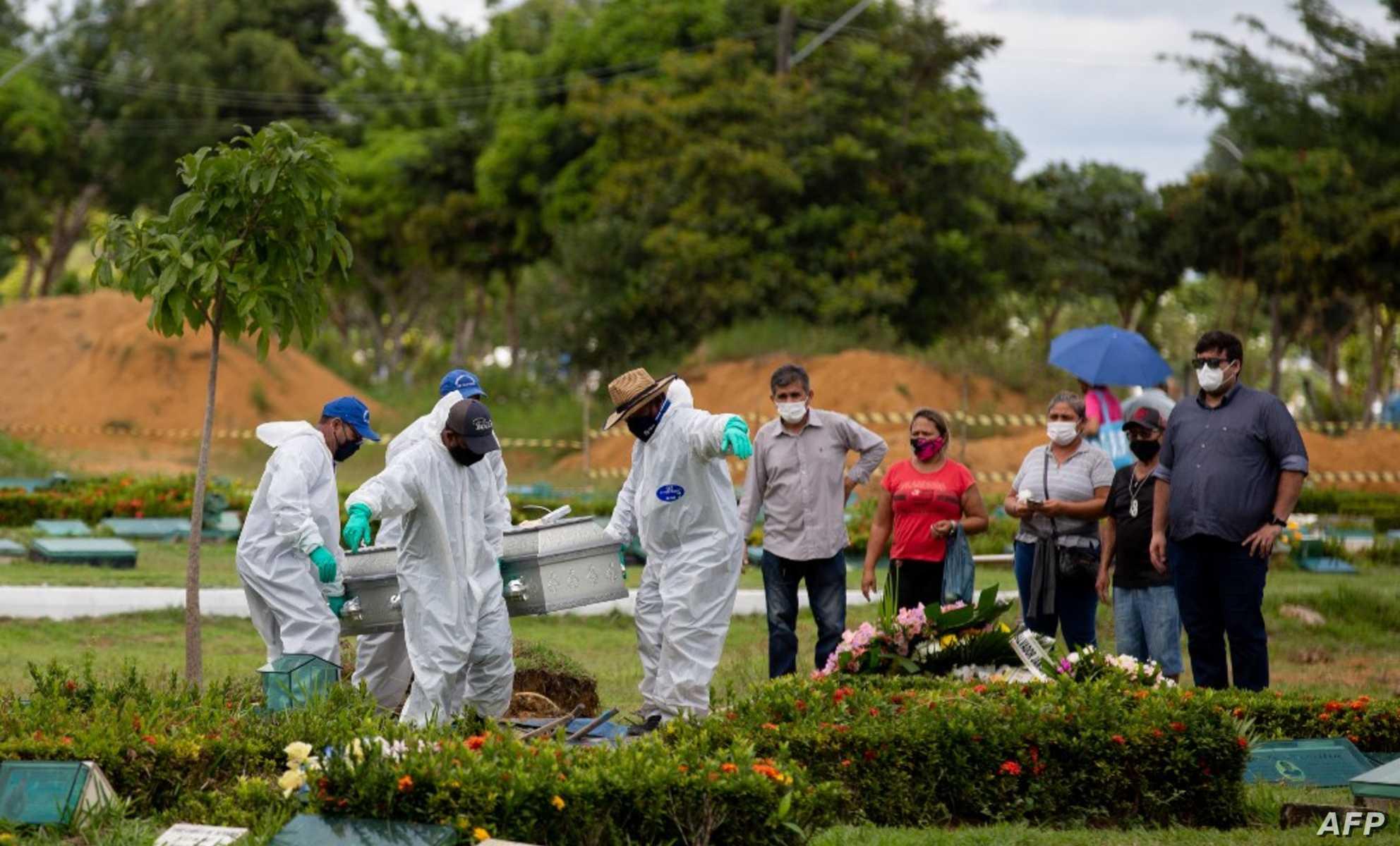ژمارەی گیانلەدەستدان بە کۆرۆنا لە بەڕازیل نیو ملیۆن کەسی تێپەڕاند