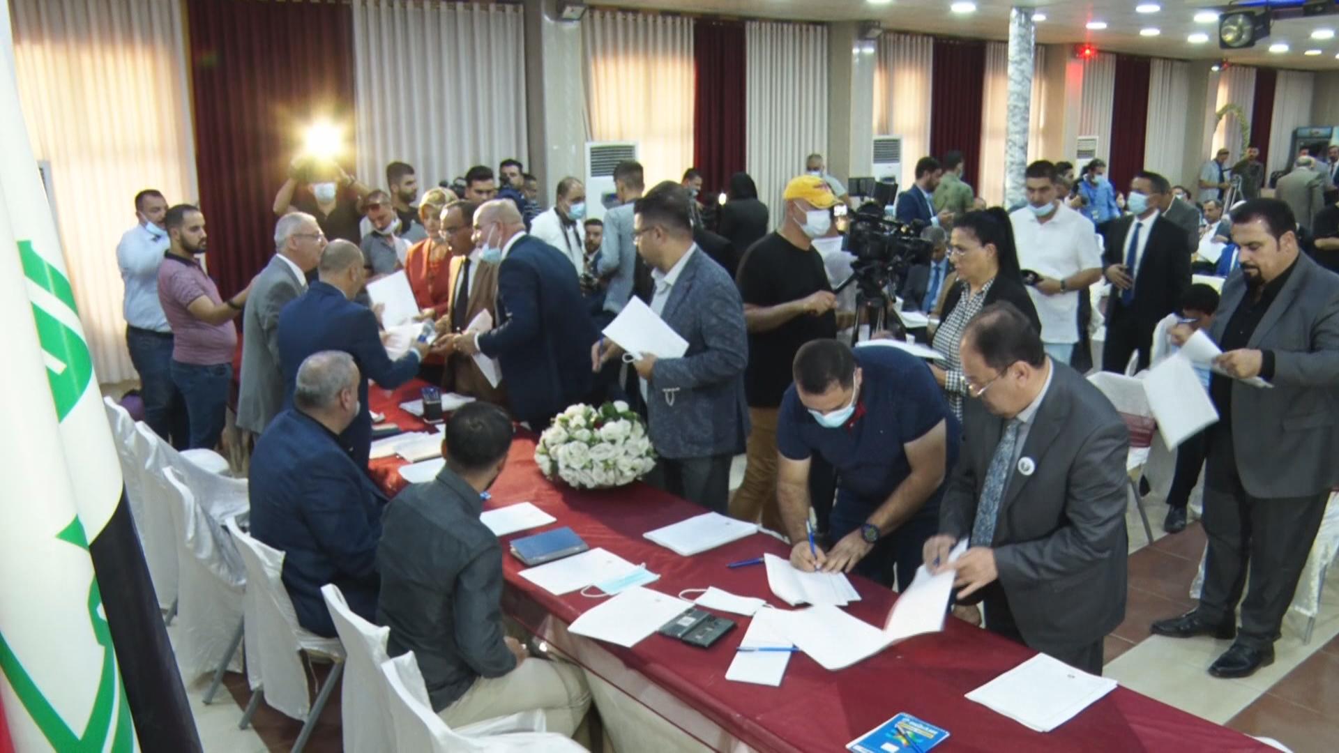 کاندیدان و پاڵێوراوان بنەمای ڕەفتاری هەڵبژاردنیان واژۆ کرد