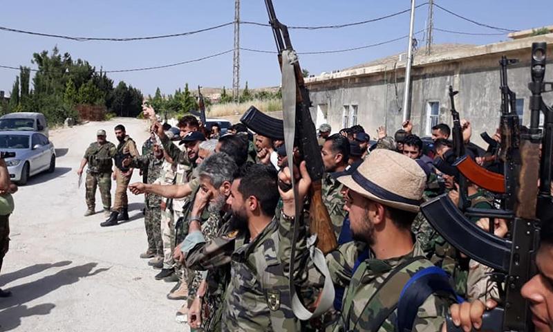 لە حەسەکە شەڕ لەنێوان سوپای سوریا و چەکدارانی بەرگری نیشتمانی روویدا