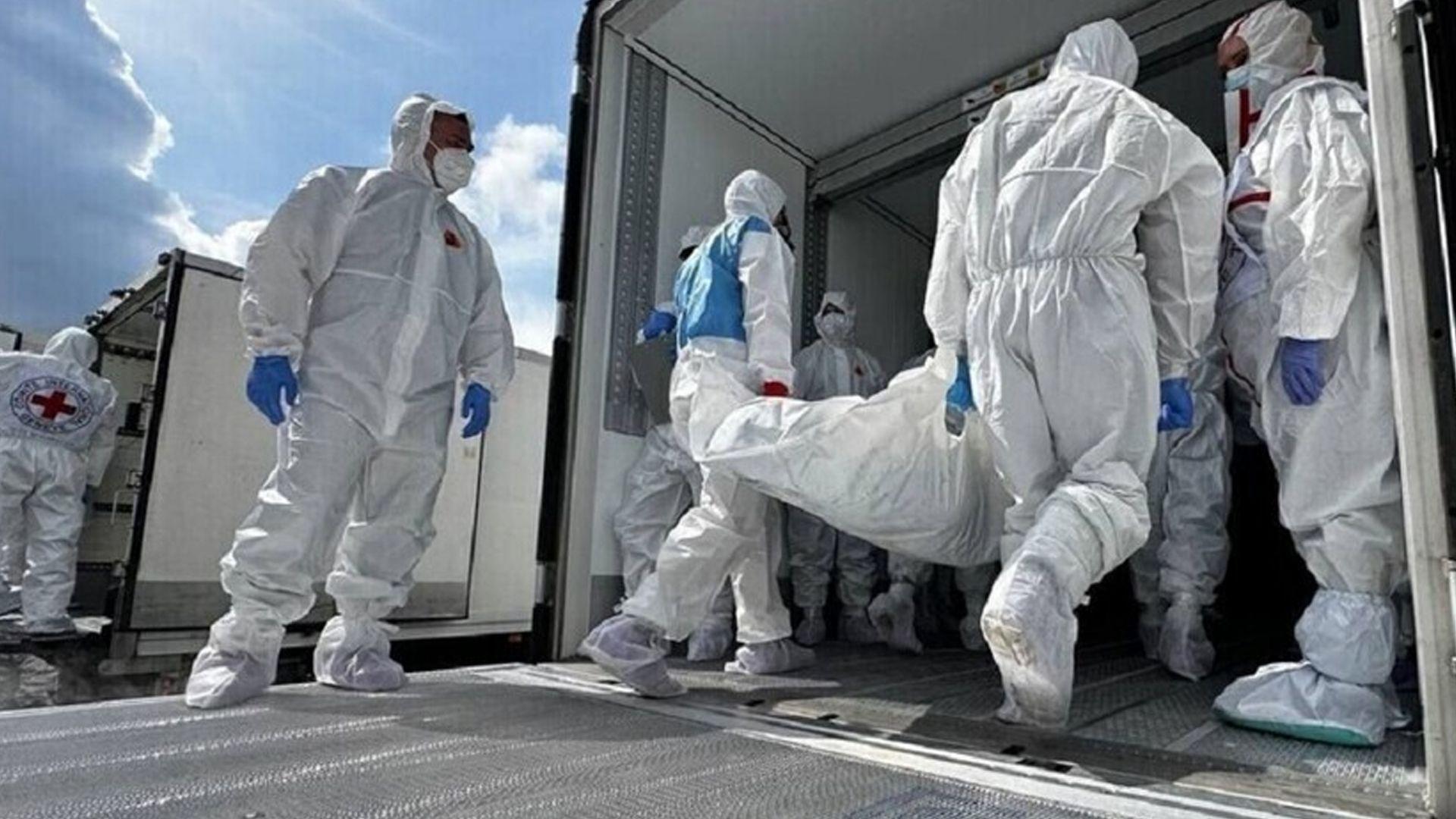 میدیاکانی روسیا:  لە بەرانبەر تەرمی 38 سەربازی روسیا، تەرمی هەزار سەربازی ئۆکرانیا رادەستی کێیڤ کرا