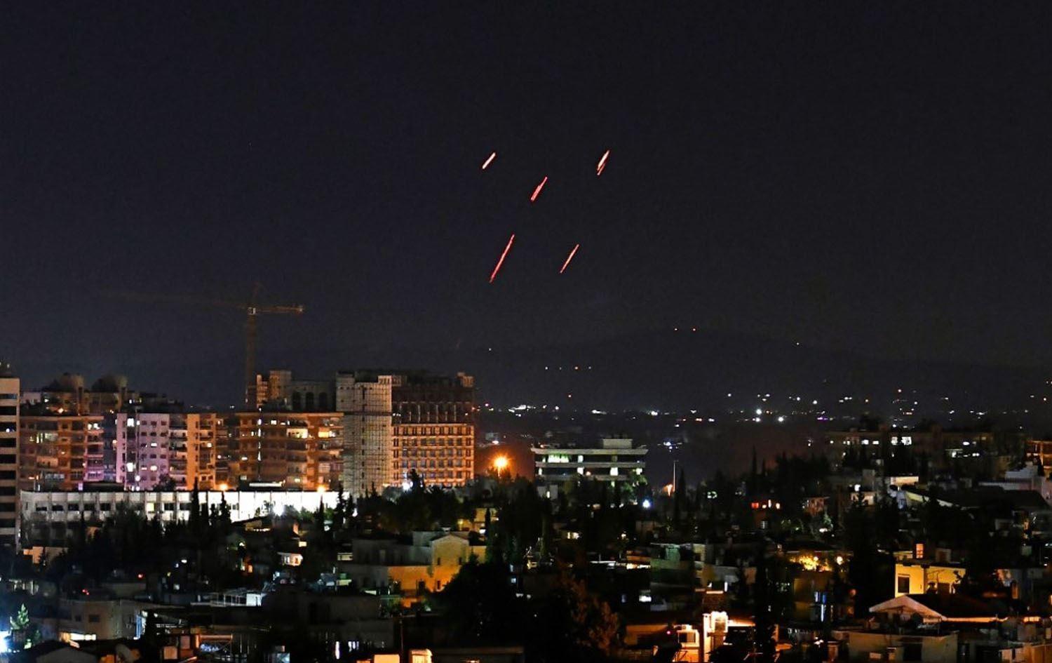 ئیسرائیل ژمارەیەک پێگەی لە دەوروبەری دیمەشق بۆردوومان کرد