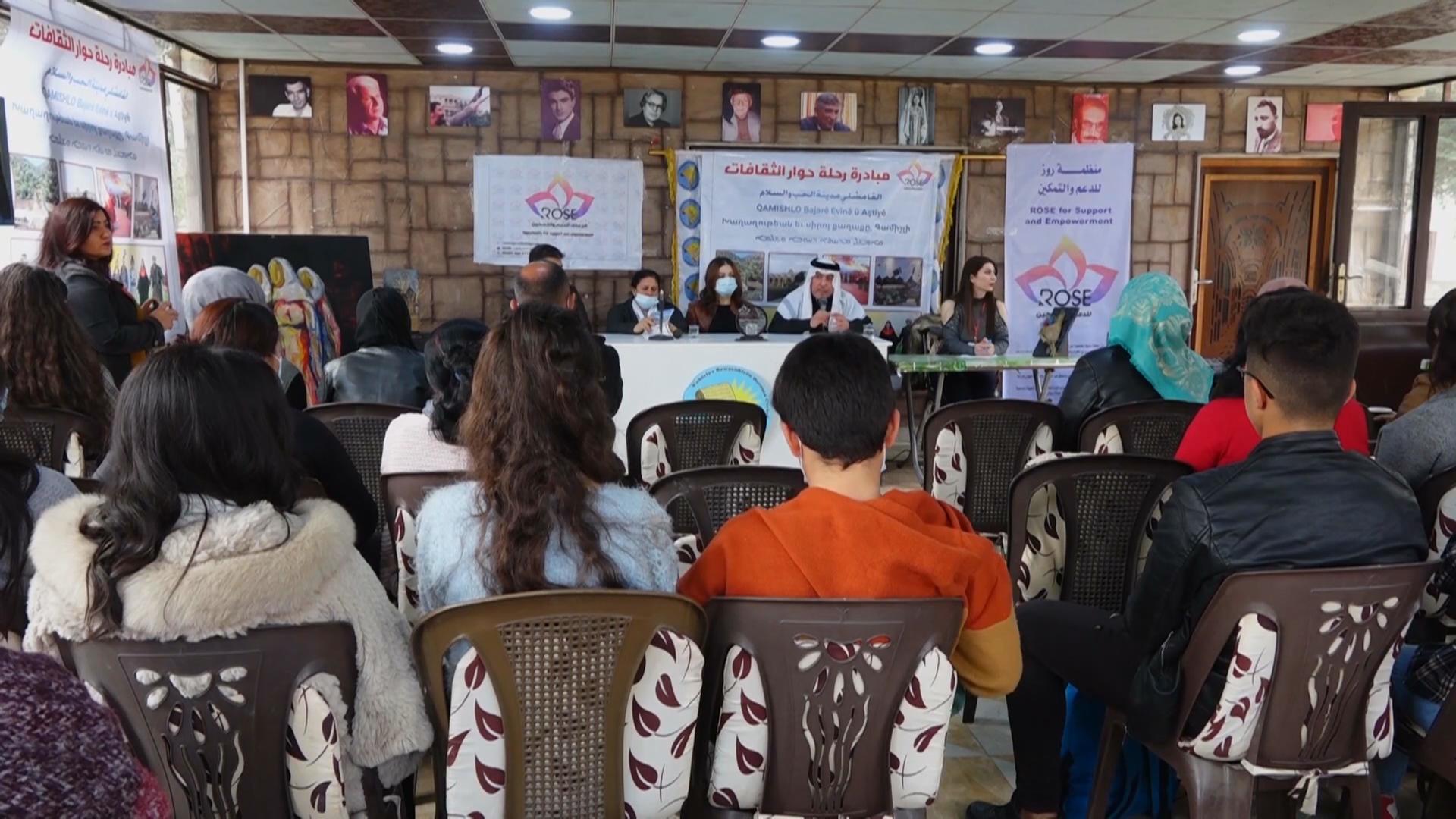 ڕێكخراوی ڕۆژ لە رۆژئاڤای كوردستان ئێوارەیەكی ڕۆشنبیری ڕێكخست