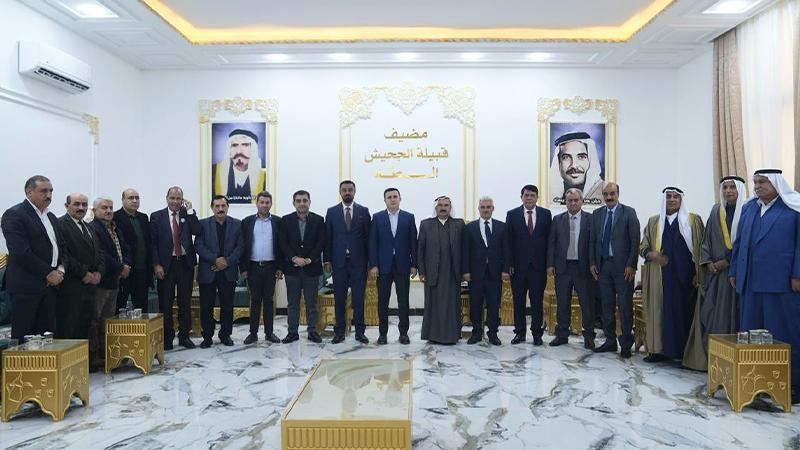 ئەمیری ھۆزی جحیش لە عێراق پشتیوانی خۆی بۆ لیستی ھاوپەیمانی یەکێتی خەڵکی نەینەوا دووپاتکردەوە