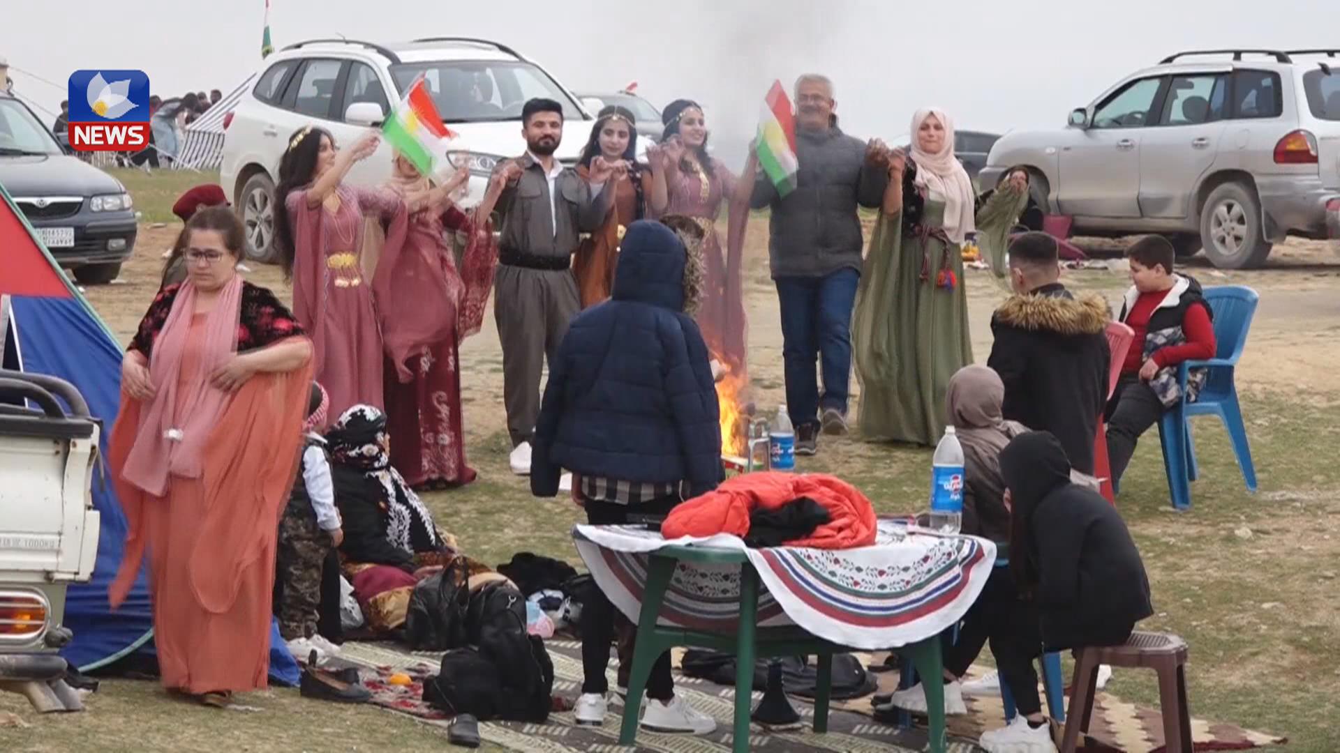 لە رۆژئاڤای كوردستان هاووڵاتیان روویان لە سەیرانگاكان كرد