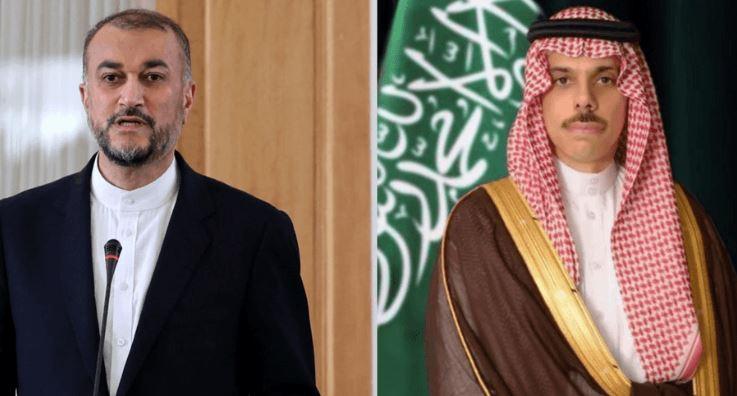 وەزیرانی دەرەوەی سعودیە و ئێران پەیوەندییەکی تەلەفۆنییان ئەنجامدا