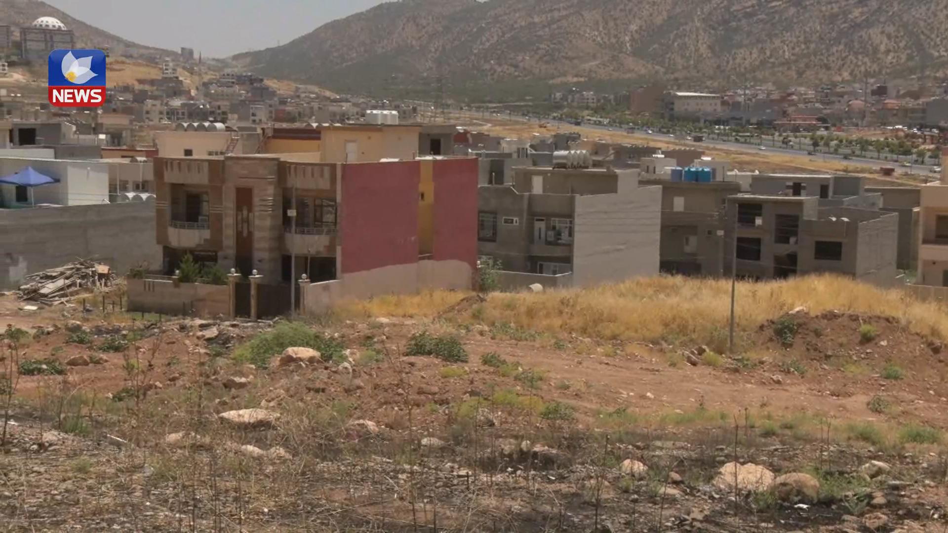 گەڕەکەکانی خۆرھەڵاتی دھۆک گرفتی نەبوونی خزمەتگوزارییان ھەیە