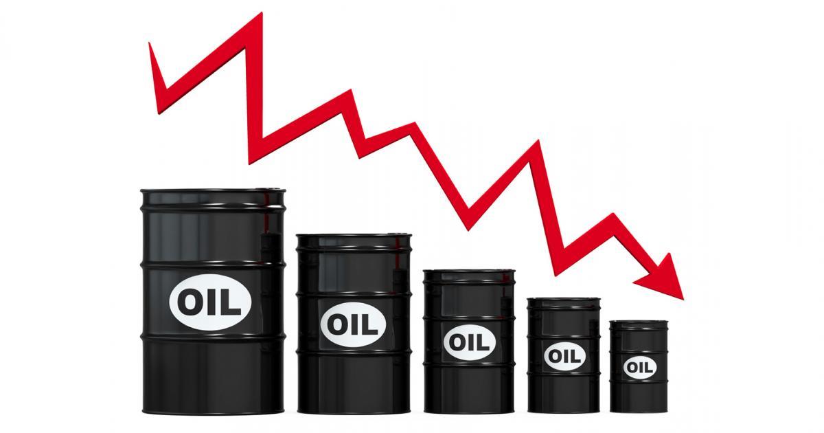 نرخی نەوت زیاتر دابەزی 