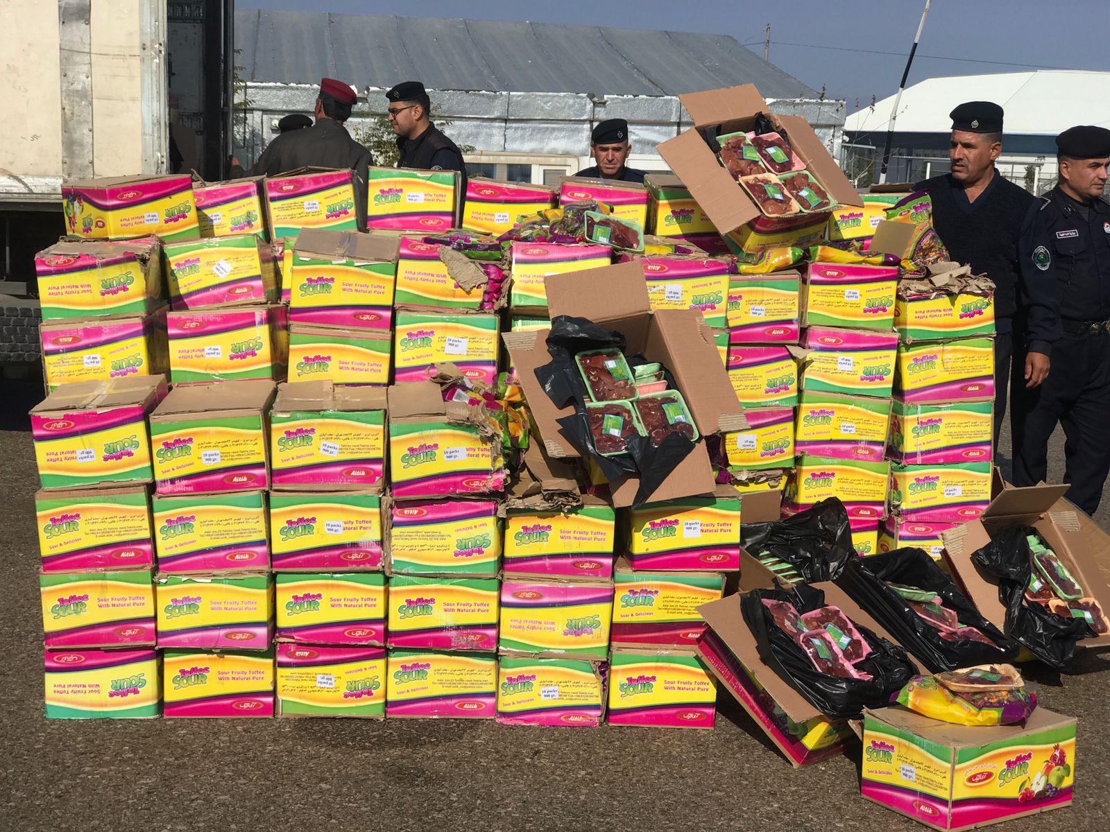 لە دەروازەی تەوێڵە دەست بەسەر ھەشت تۆن جگەردا دەگیرێت