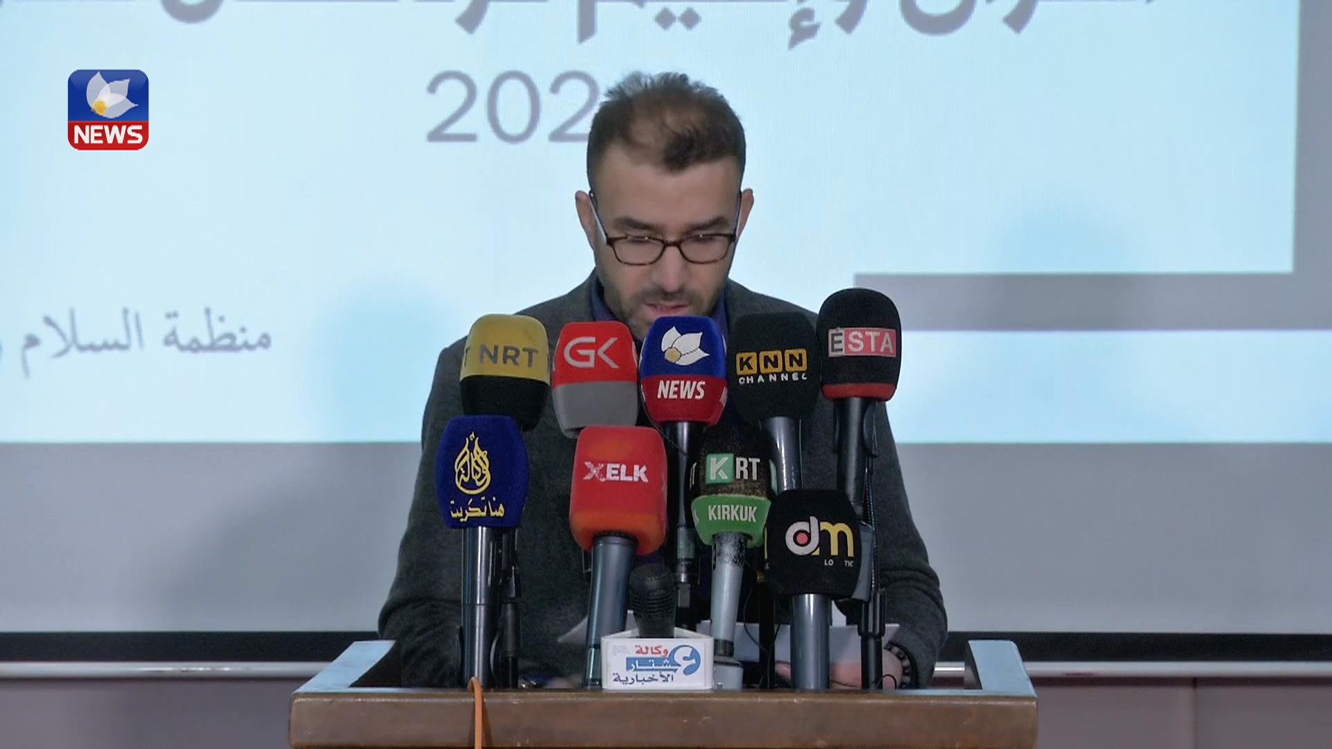 ساڵی ڕابردوو ٤١٢ پێشێلکاری بەرامبەر ڕۆژنامەنووسان کراوە