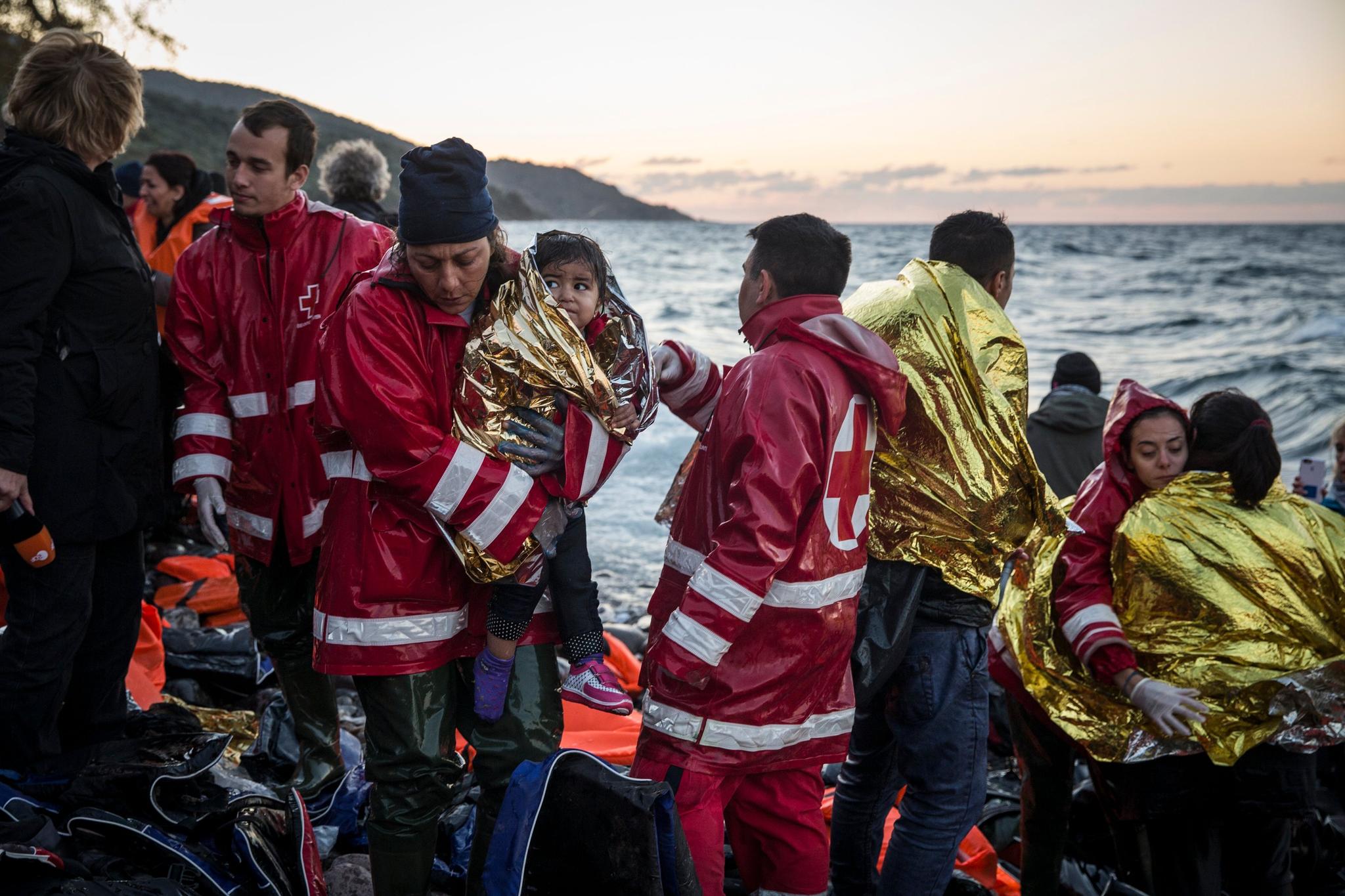 ٦٠ کۆچبەری کورد لە کەناراوەکانی یۆنان رزگار کران