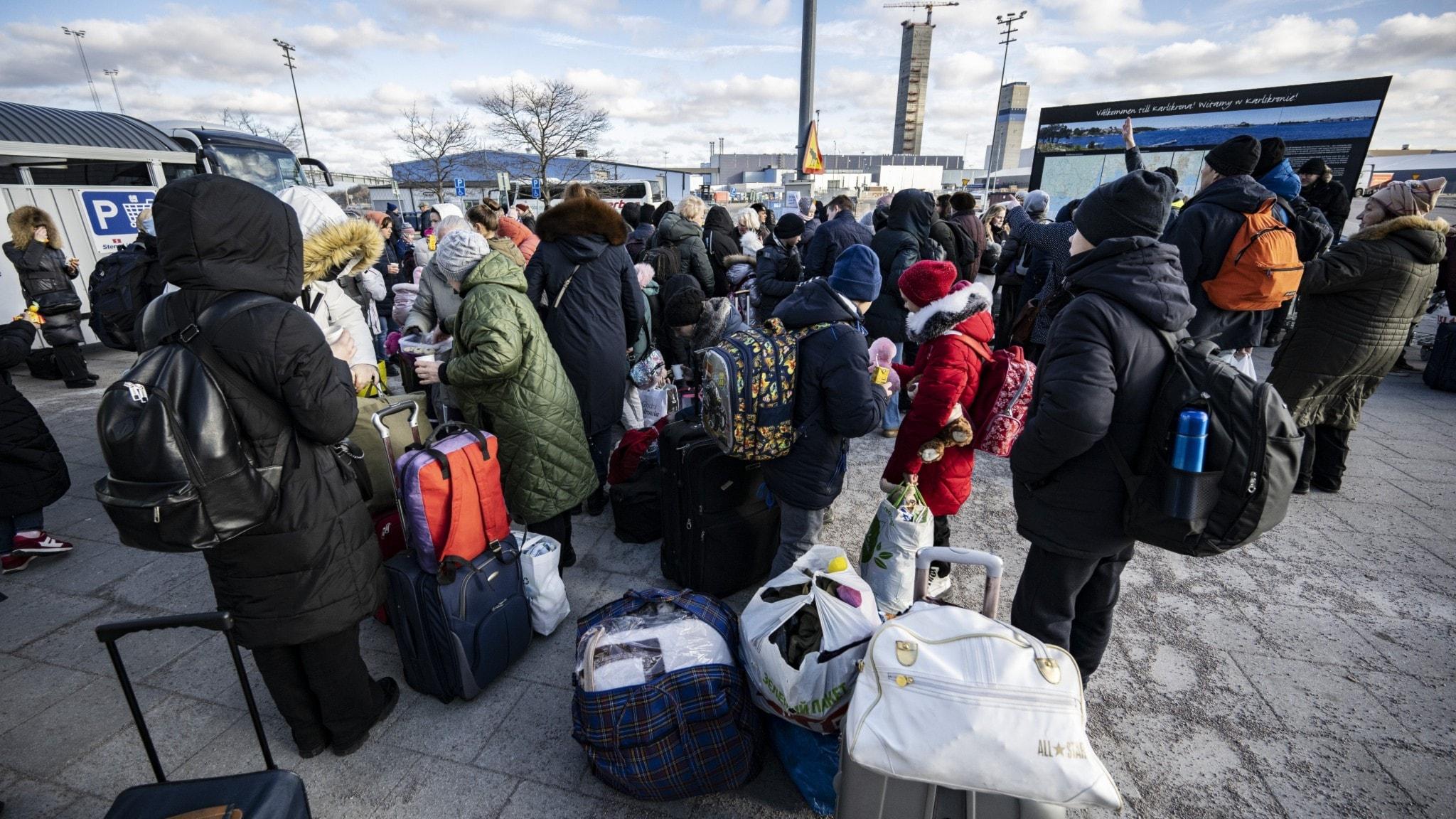تائێستا نزیکەی ھەشت ملیۆن پەنابەری ئۆکراینی گەیشتوونەتە وڵاتانی ئەوروپا