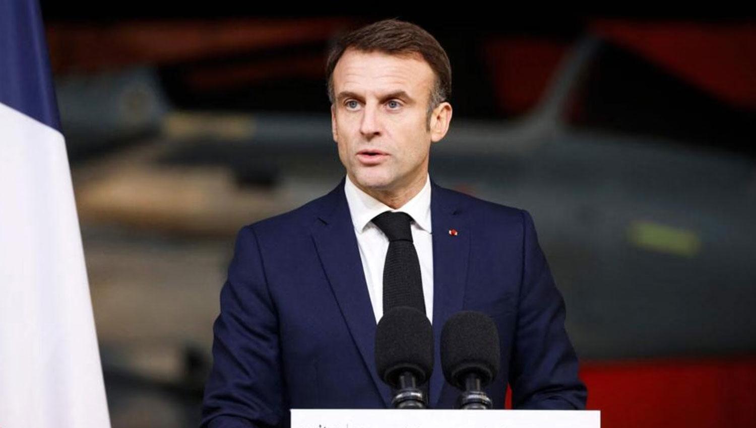 ماکرۆن: دوو دەوڵەت چارەسەری ھەمیشەییە بۆ پرسی فەڵەستین