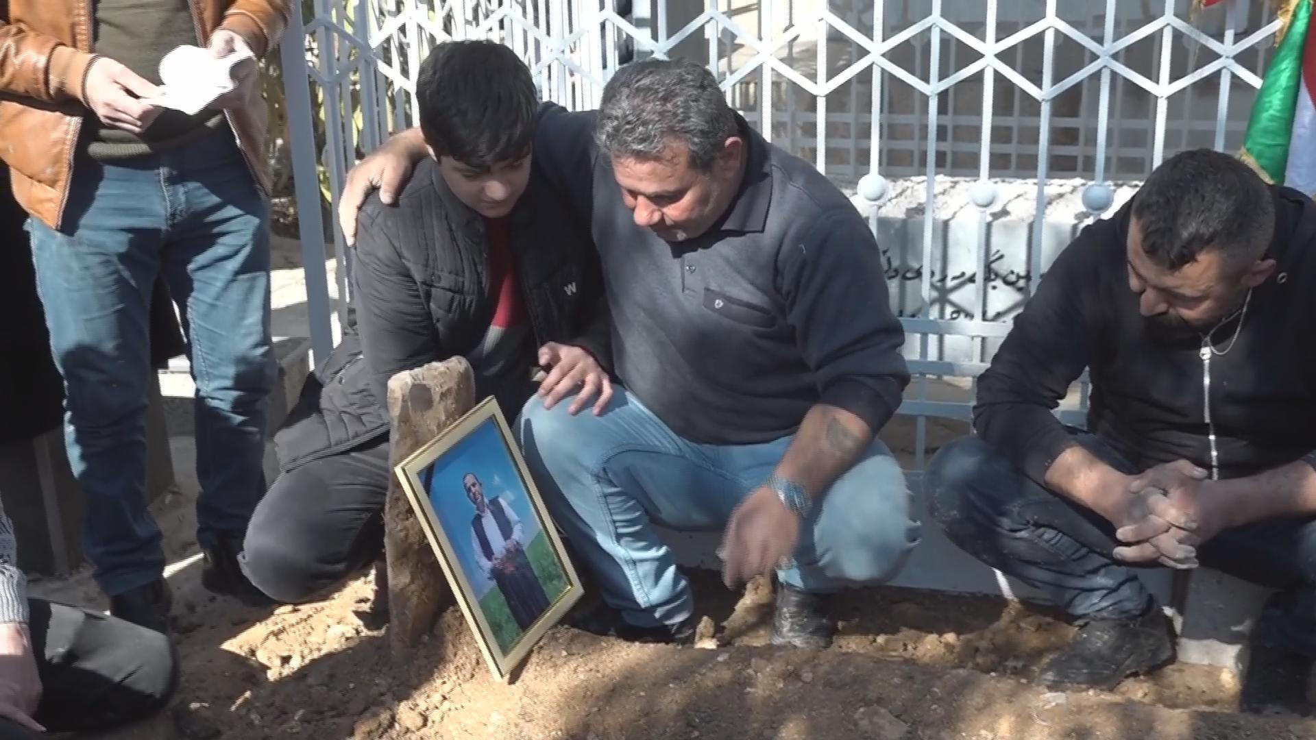 تەرمی حاجی عەفرینی لە سلێمانی بەخاكسپێردرا