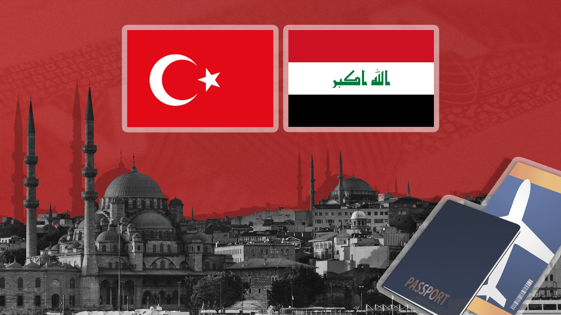 عێراق داوا لە تورکیا دەکات ئاسانکاری بکات لە پێدانی ڤیزا بە عێراقییەکان