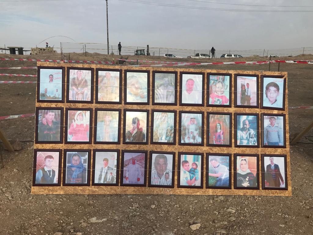 گۆڕێکی بە کۆمەڵ لە گوندی حەردان لە شەنگال ھەڵدەدرێتەوە