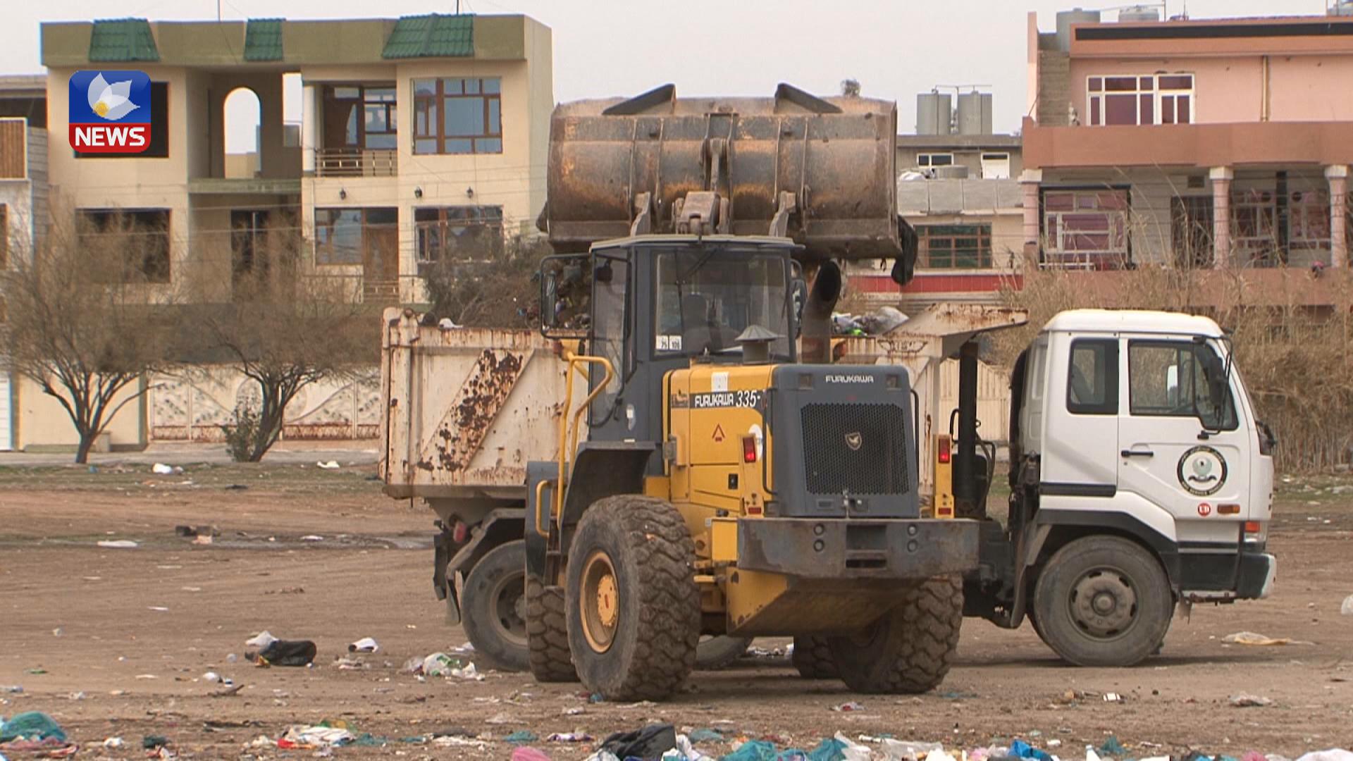 كێشەی كۆكردنەوەی خۆڵ و خاشاك لە چەمچەماڵ چارەسەر نەكراوە 