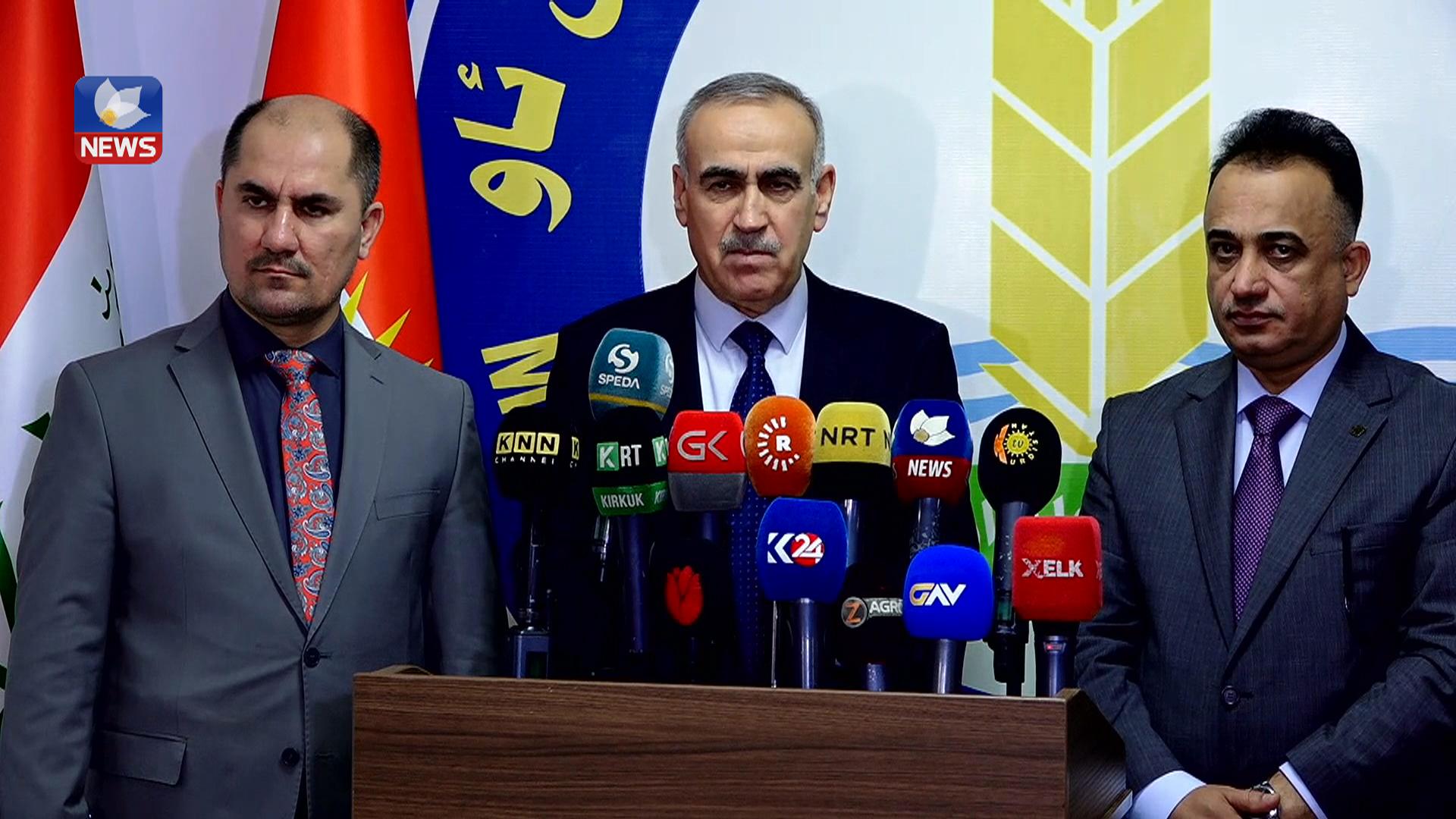 وەفدێکی وەزارەتی کشتوکاڵی عێراق لە ھەرێمی کوردستانن