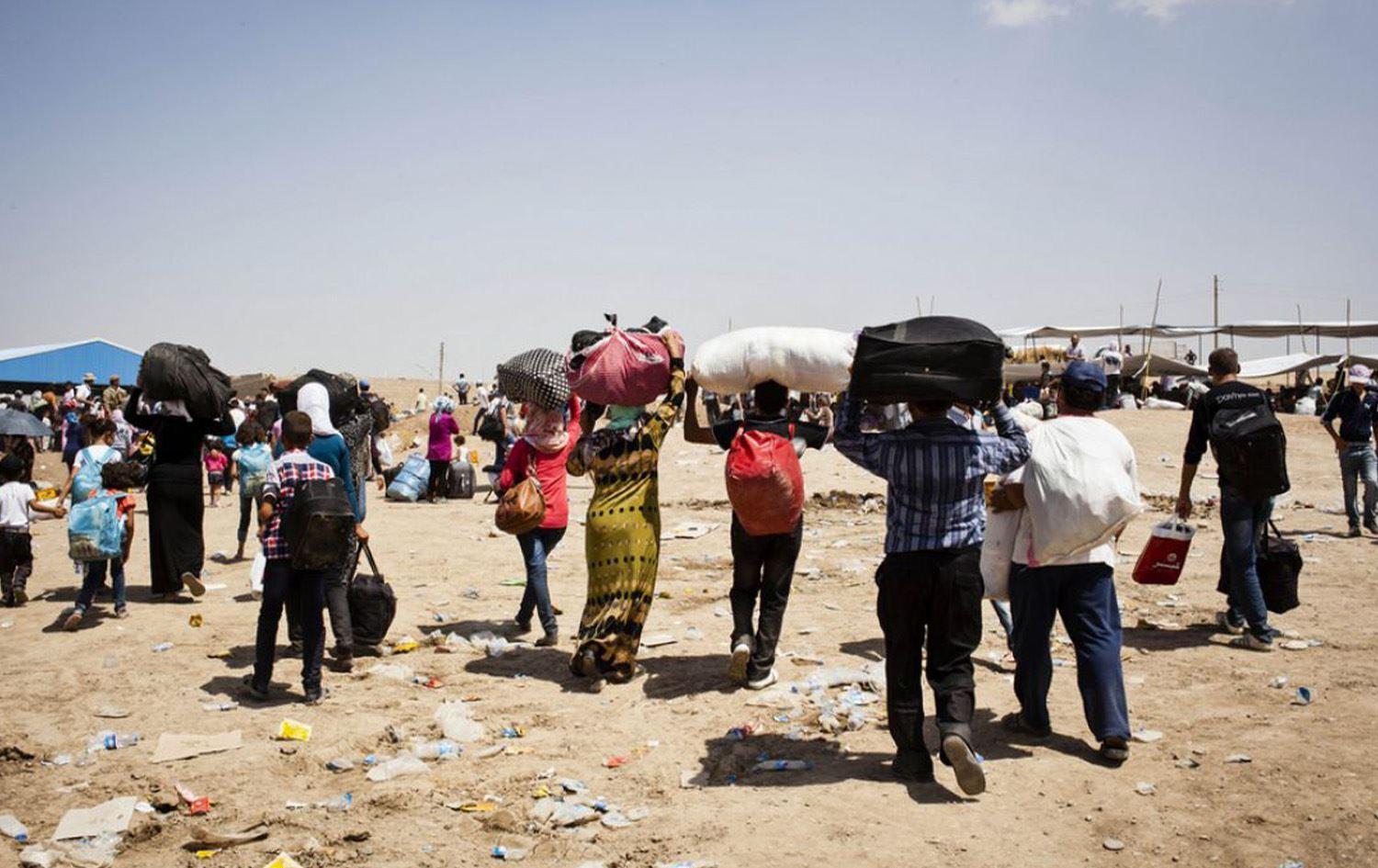 لیژنەی کۆچ و کۆچبەران: تائێستا لە عێراق زیاتر لە ٨٨٠ ھەزار ئاوارە ھەن