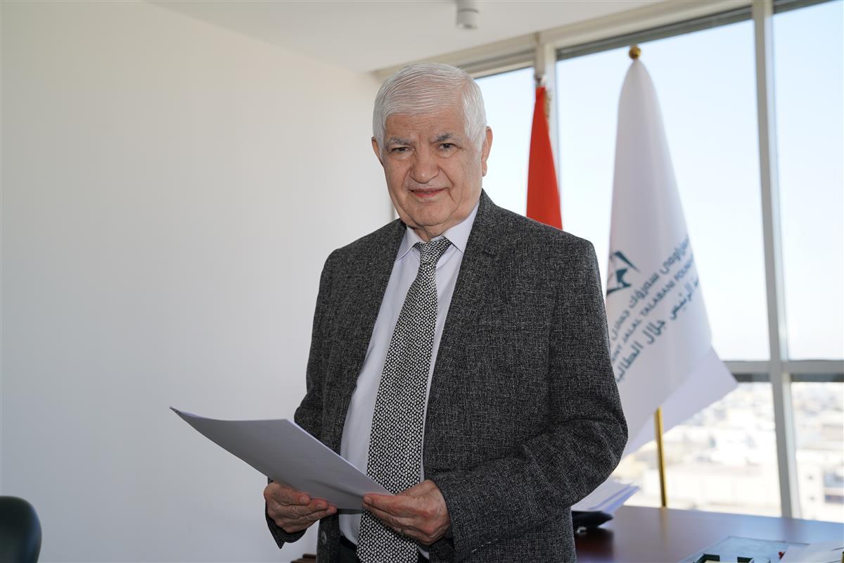 پەیامی سەرۆکی دامەزراوەی سەرۆک جەلال تاڵەبانی لە ساڵیادی رۆژنامەی کوردیدا 