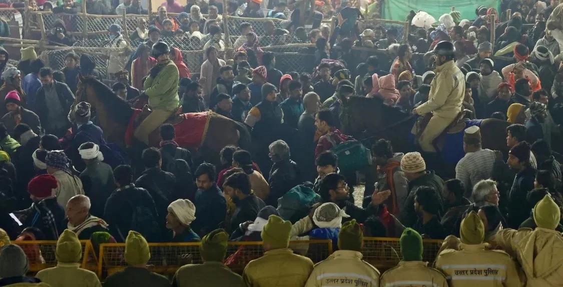 مقتل واصابة 56 شخصاً إثر حادث تدافع خلال تجمع ديني في الهند 