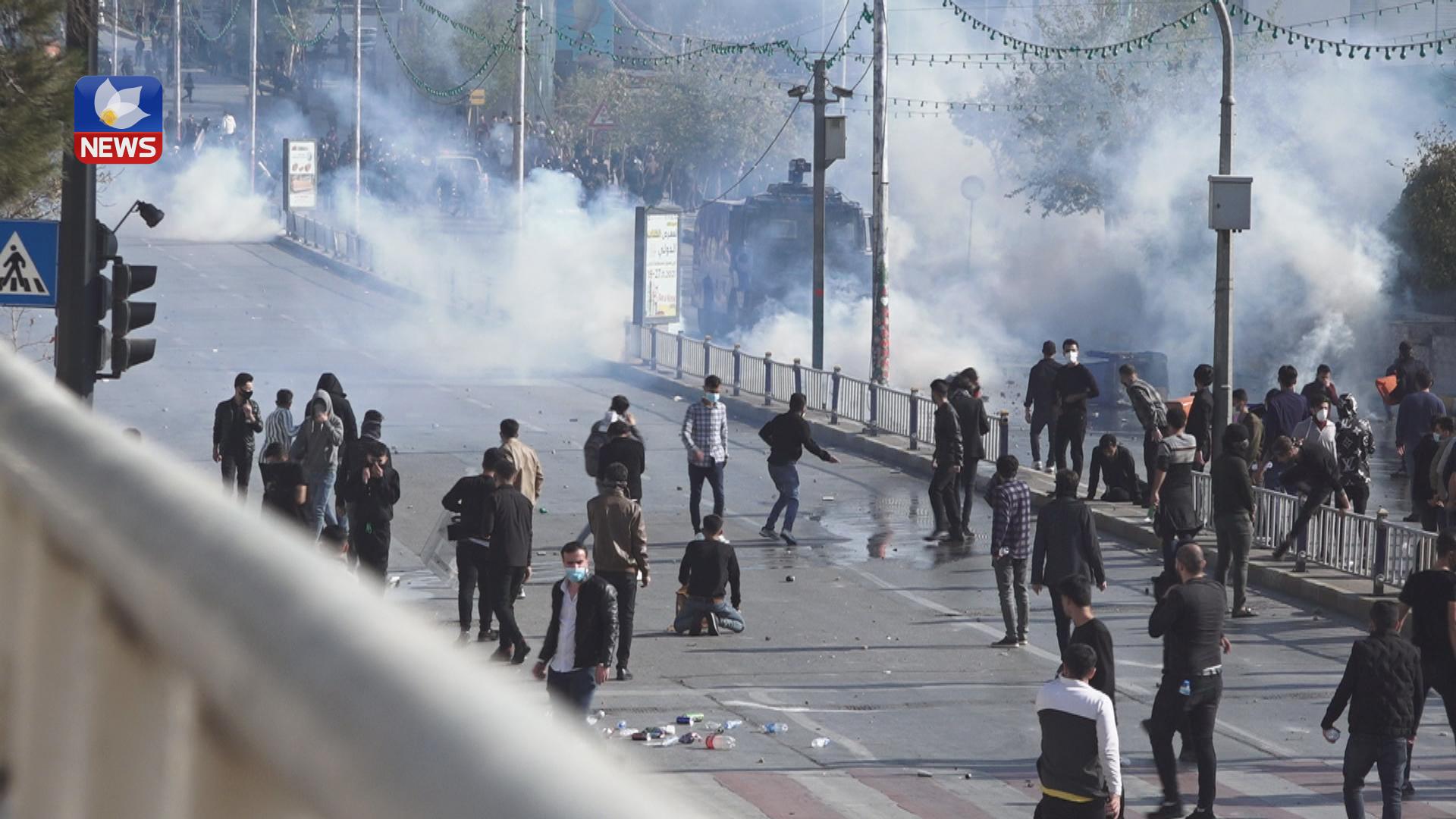 بەهۆی خۆپیشاندانەكانەوە زیانێكی زۆر بە شەقام و شوێنە گشتییەكان كەوتووە