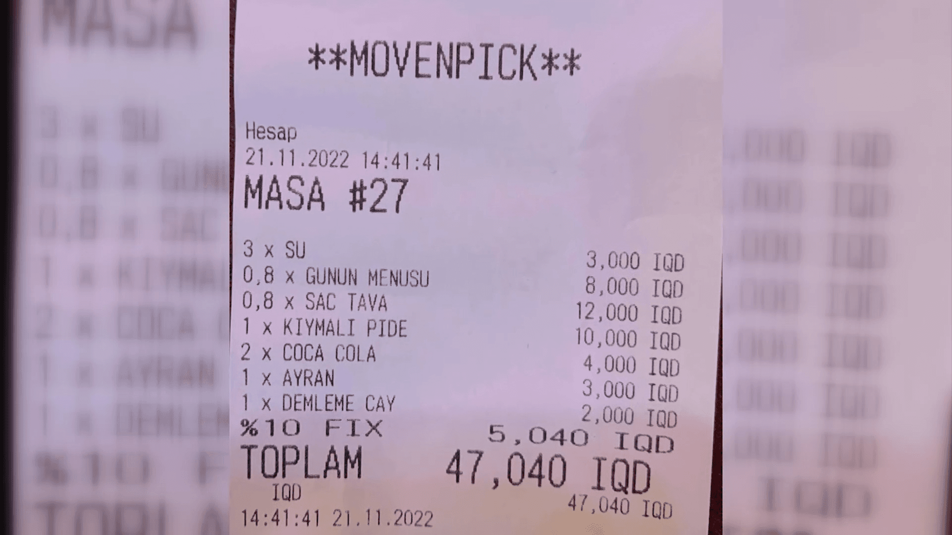 Many Erbil restaurants, cafes use only Turkish on menus, billboards 