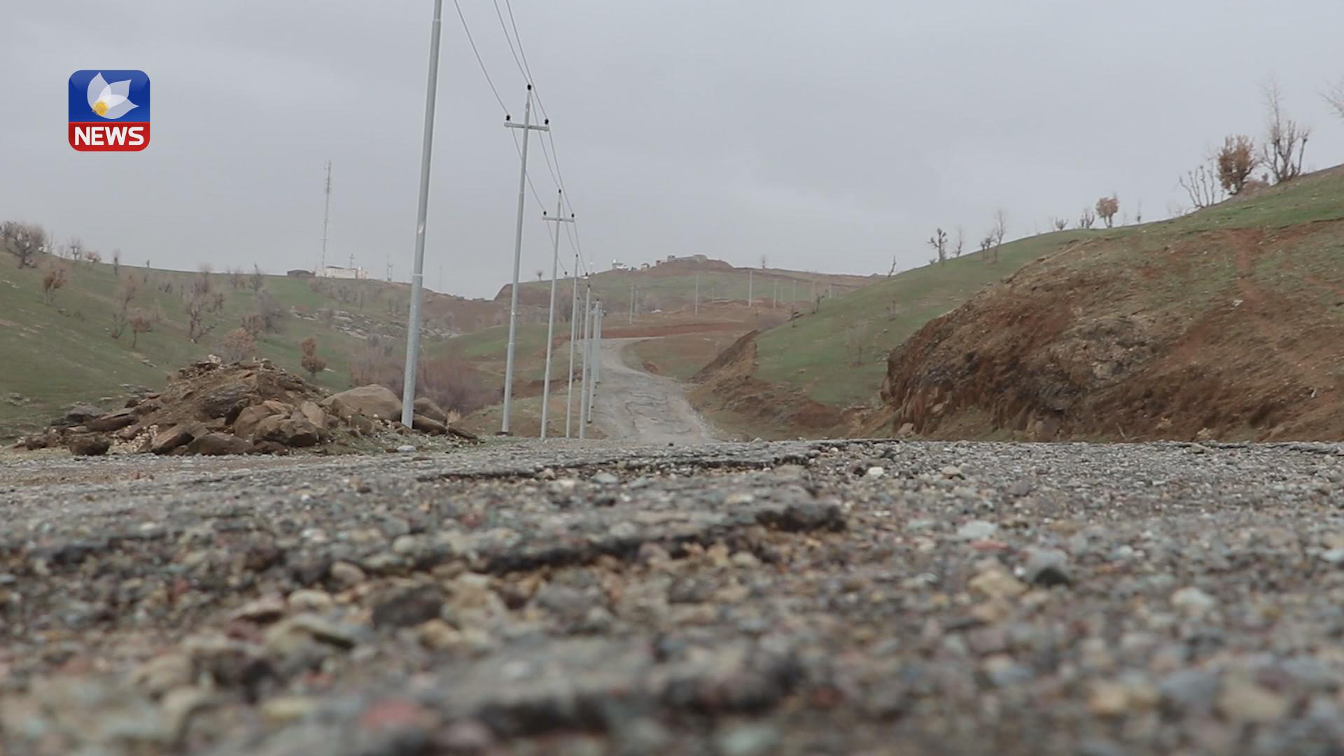 گوندنشینانی سنووری برادۆست داوای چاککردن و پاککردنەوەی ڕێگەوبانەکانیان دەکەن