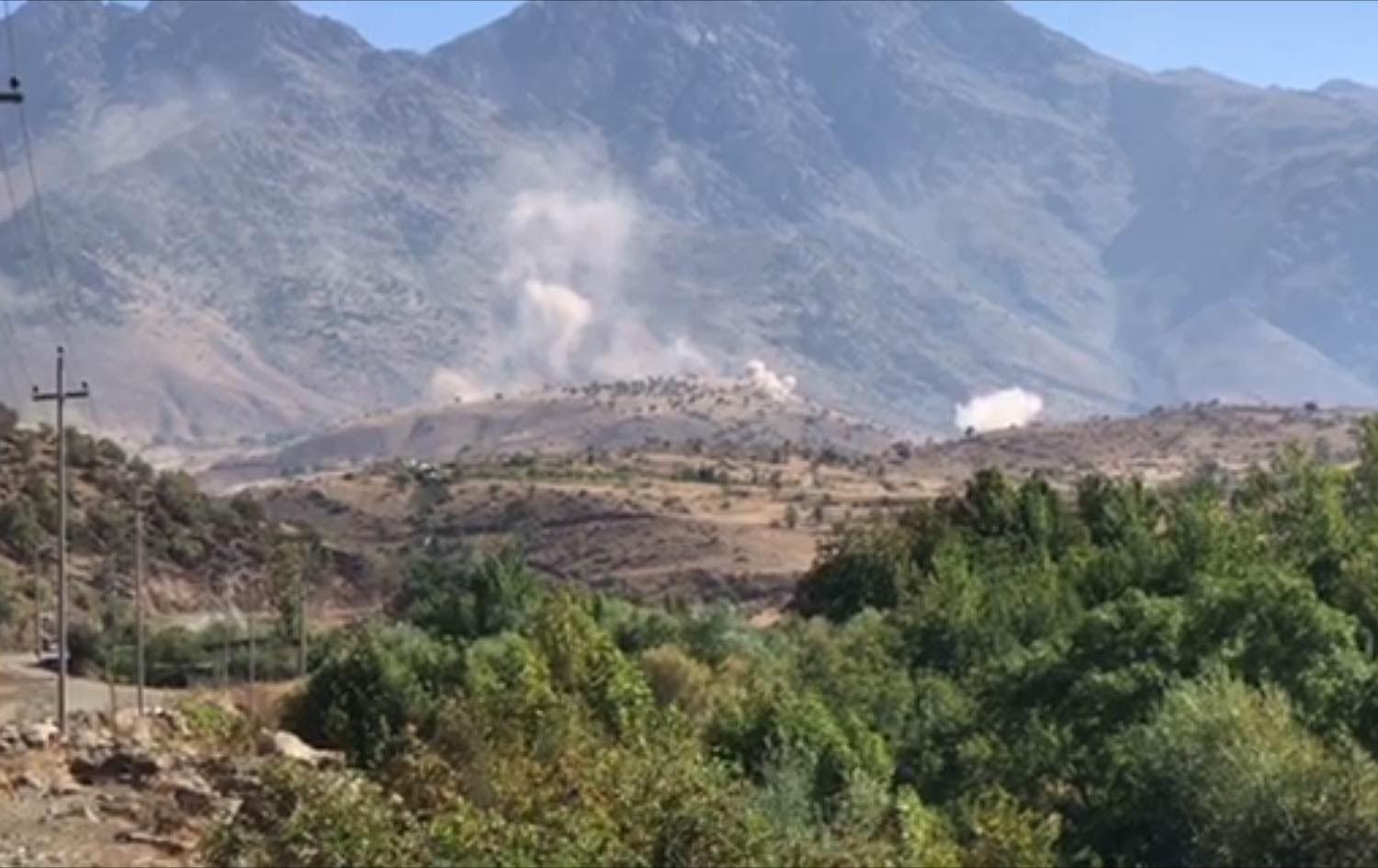 سوپای تورکیا تەقەی ھەڕەمەکی لە گوندەکانی برادۆست کرد