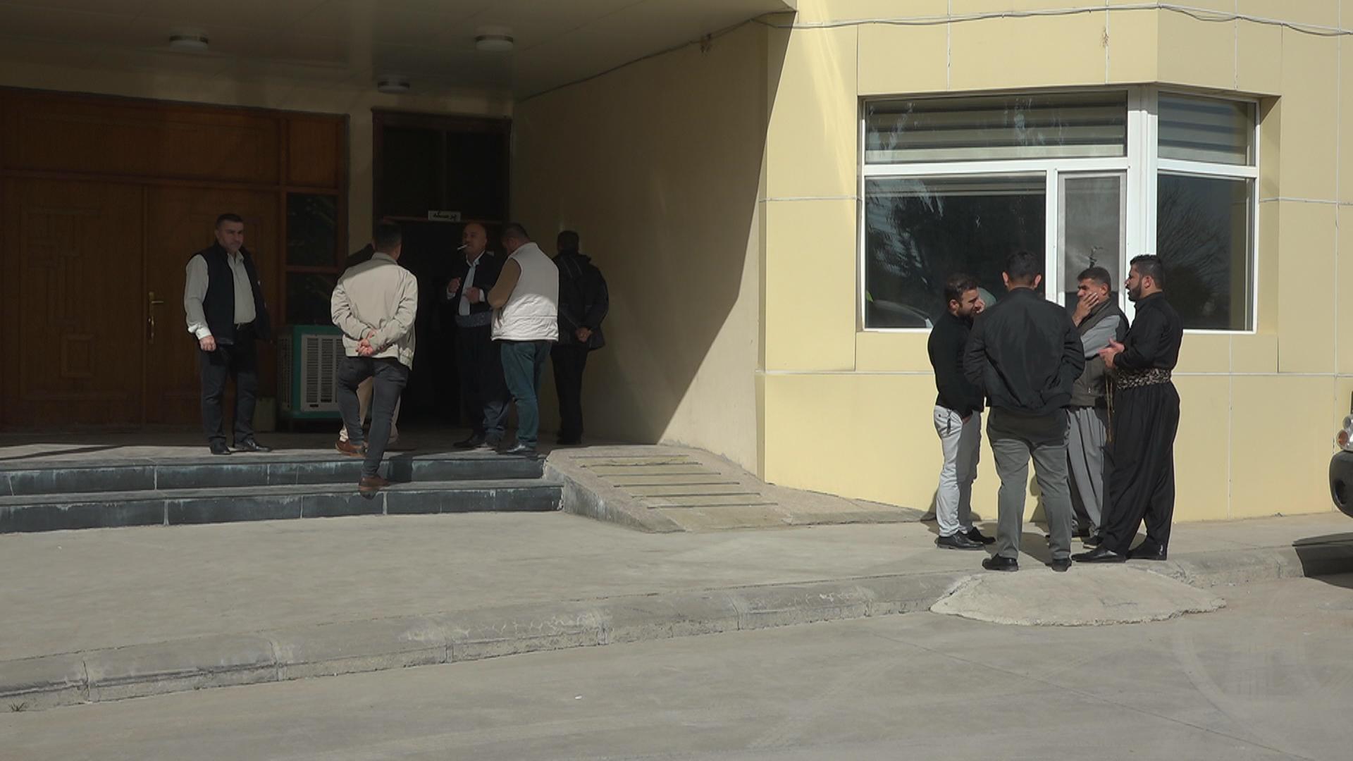 بەشێک لە خاوەن نوسینگەکانی خانوبەرە لە بەکرەجۆ گردبوونەوە