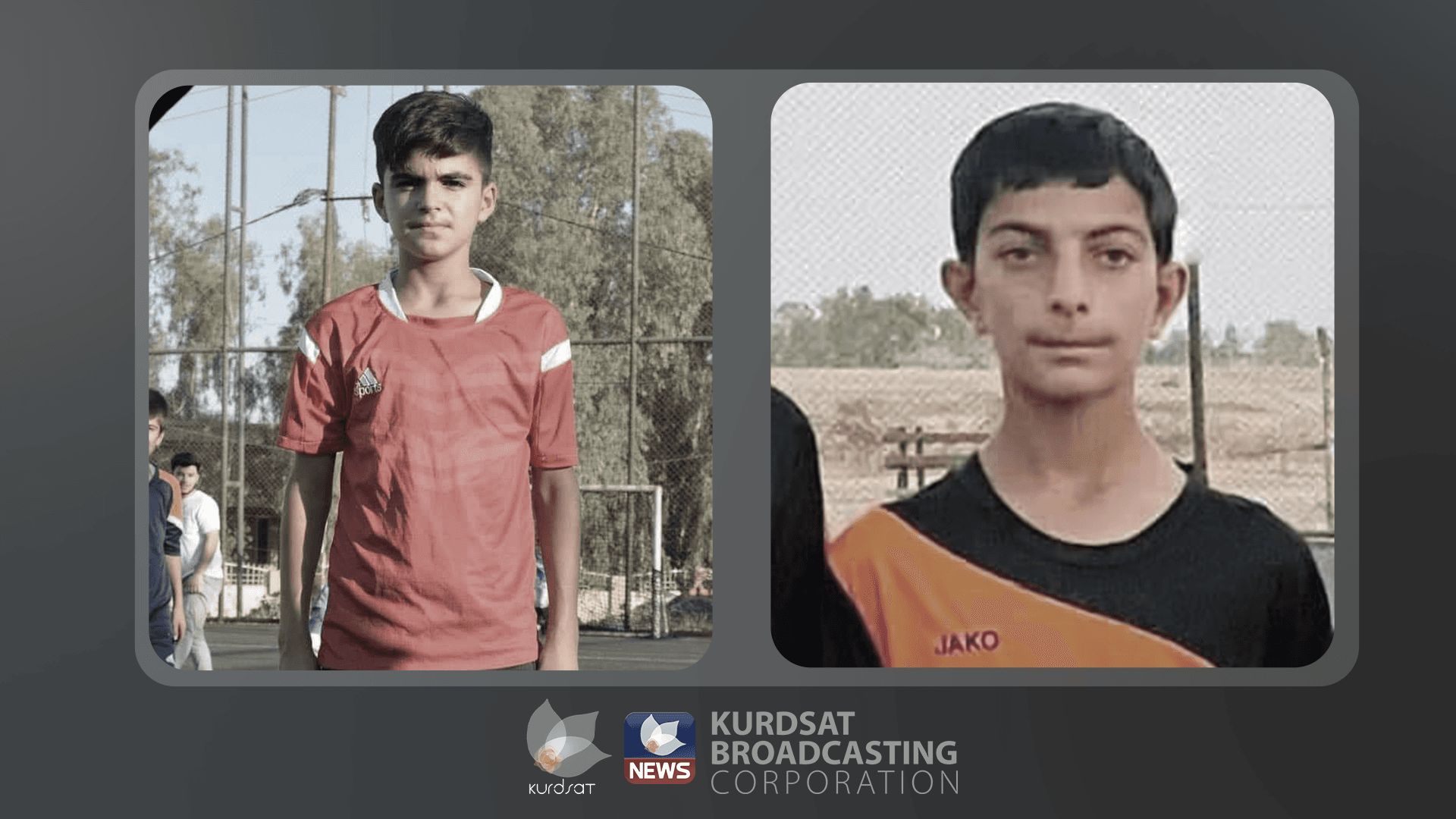 دوو مێردمنداڵ لە گوندی حەساری سەربە ناحیەی پردێ خنکان