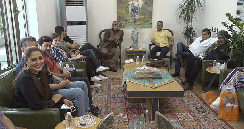 میوانە ئێرانییەکان بۆ بەشداریکردن لە ٢٤ھەمین فێستیڤاڵی گەلاوێژ لە سلێمانین