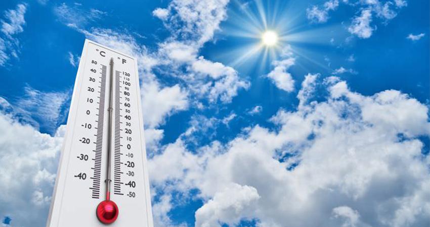 پلەکانی گەرما لە ھەرێم دادەبەزن