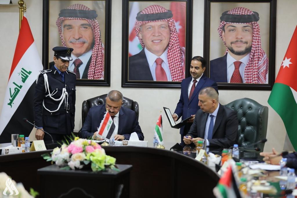 عێراق و ئوردن رێککەوتنێک لە بواری ئەمنیدا ئیمزادەکەن 