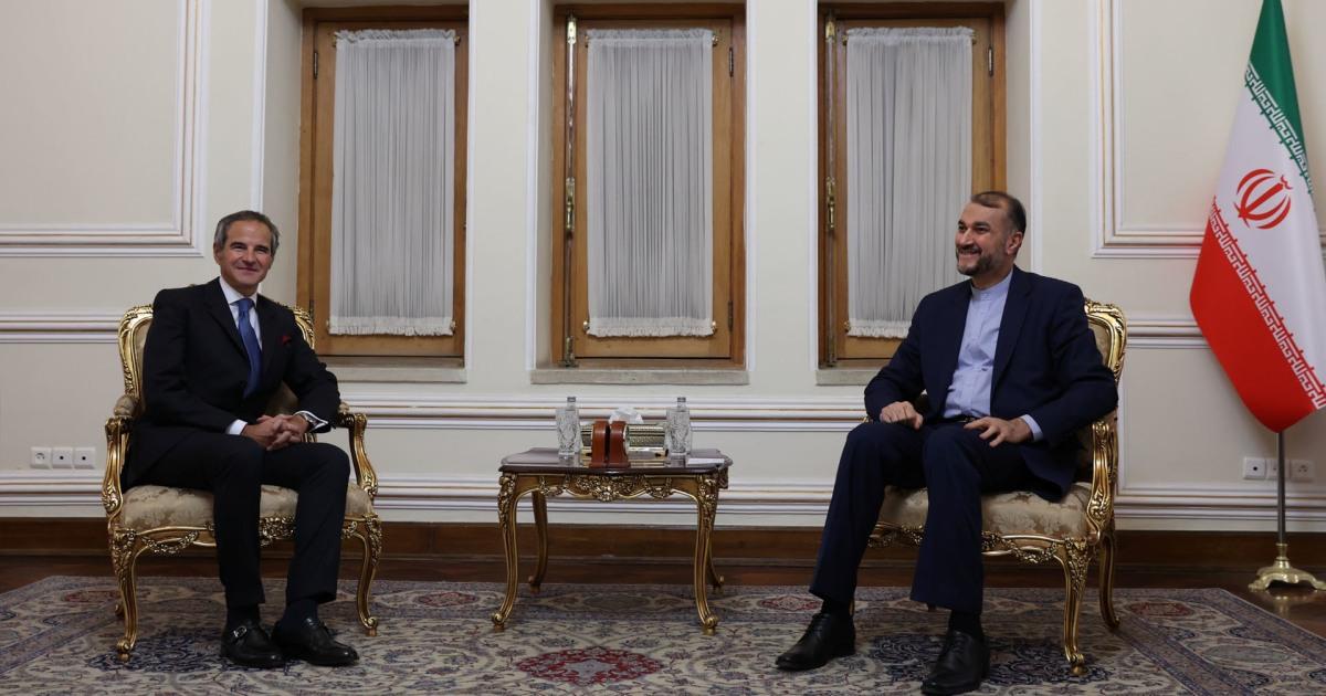 بەڕێوەبەری گشتی ئاژانسی نێودەوڵەتی وزەی ئەتۆم و وەزیری دەرەوەی ئێران کۆبوونەوە