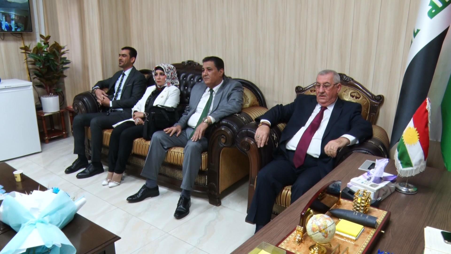 لە کەرکوک وەفدێکی یەکێتی و حزبی تورکمان ئیللی کۆبوونەوە