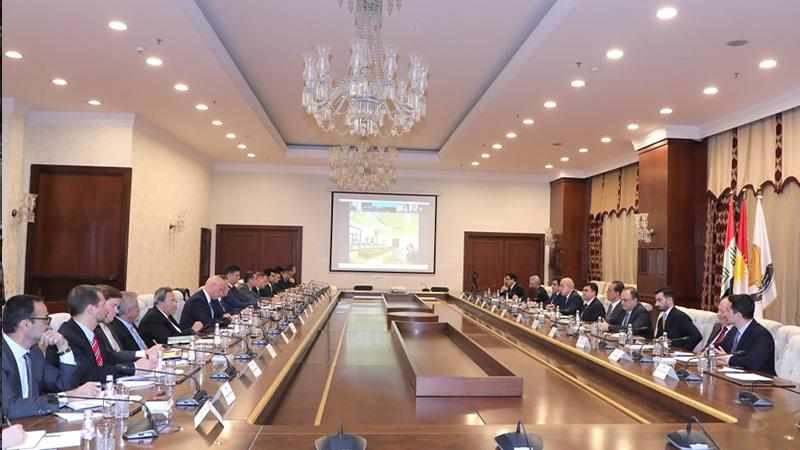 وەفدی دانوستانکاری حکومەتی ھەرێم لەگەڵ کۆمپانیاکانی نەوت و گاز کۆبوونەوە  